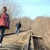 One of the girls filmed the man following them in the forest. He sped up, his eyes bulging... and uttered one cold word: Minute by haunting minute, the murder that shook America