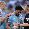 Alan Shearer left STUNNED at Erling Haaland handing over penalty to Man City team-mate Omar Marmoush - who misses! - in FA Cup final