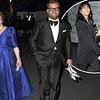 James Corden carries pal Ruth Jones' shoes while Claudia Winkleman kicks off her heels as they lead the stars leaving the BAFTA TV Awards