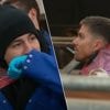 André Hazes en ‘Ik ga zwemmen’-zanger Mart Hoogkamer onder vuur nadat ze hele arm in koe steken voor tv-show