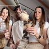 Couple have 'genius' cocktail-making hack to make economy flight feel 'like business class' - but not everyone is a fan