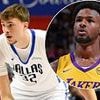 No 1 overall pick Cooper Flagg makes his NBA debut in star-studded battle against Lakers' Bronny James in Vegas
