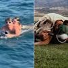 Verstappen met grote duikbril in zee en Hamilton op vakantie met zijn hond: zo komen F1-coureurs de zomer door