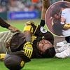 Terrifying moment MLB star Luis Arraez lays motionless on field after sickening collision knocks him out cold