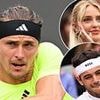 Alexander Zverev delivers X-rated on-court message to Taylor Fritz - after clashing with rival's influencer girlfriend at Wimbledon