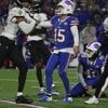 Josh Allen rallies Bills for 16 points in last 4 minutes to stun Ravens 41-40 in prime-time thriller