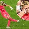 Sweden's goalkeeper delivers x-rated verdict on penalty shoot-out defeat by England - after she blazed spot-kick that would have won the game over the bar