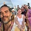 Russell Brand seen attending local church in Florida on Easter Sunday - just days before his UK court appearance on rape and sexual assault charges