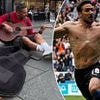 Newcastle legend who survived cancer spotted BUSKING on return to the city centre