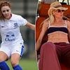 From a cub to a Lioness! England defender Alex Greenwood is known for her incredibly glam looks thanks to her Hollywood smile and piercing blue eyes... but she's unrecognisable from her early days at Everton