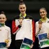 Rhythmische Sportgymnastik: Varfolomeev verwirrt: Hymnen-Panne bei Gold-Siegerehrung