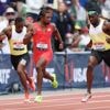 Sprinter Lyles provoceert rivaal met staredown tijdens race om Amerikaanse titel