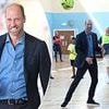 Prince William shows off his football skills as he announces exciting new collaboration on visit to community centre in Scotland