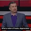 Putin's propagandists call UK 'a nation of freaks' and warn Brits 'to leave the country within 24 hours or be sunk under a nuclear tidal wave' in disturbing WW3 threat