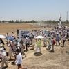 Honderden vredesactivisten bereiken Gazastrook na meerdaagse mars vanuit Tel Aviv