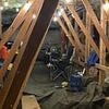 Condo owner who heard 'strange' noises in the walls discovers man living inside a crawl space