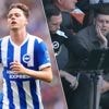 Pijnlijk voor De Cuyper: Rode Duivel wordt tegen boarding geduwd en moet al voor rust gewisseld worden bij Brighton