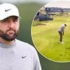 Commentator lost for words by a fart noise during Scottie Scheffler shot at The Open