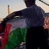 Moment Irish band have their mics cut after starting pro-Palestine chant and brandishing flag at British festival