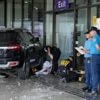 Vehicle crashes into entrance at Manila airport, killing 2 people including a 4-year-old girl