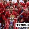 Van Dijk lifts Premier League trophy at rapturous Anfield