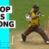 'Extraordinary dismissal!' - Charles nutmegs himself to lose wicket