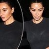 Kim Kardashian debuts her new NIPPLE PIERCINGS in tight top days after testifying in jewelry heist trial