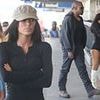 Bianca Censori rocks microscopic shorts at LAX as she and Kanye West flee town after sexual assault claim