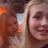 KIJK. Darja (21) en Karina (19) opgepakt nadat ze lachend video opnemen bij brandend oliedepot in Rusland