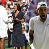 Nick Kyrgios reveals his snooty four-word reaction to being congratulated by Kate Middleton at Wimbledon - and royal fans will NOT be impressed