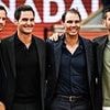 Rafael Nadal sheds tears as the 'big four' reunite for Spaniard's farewell party at his beloved Roland Garros