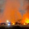 Huge wildfire rages in the New Forest: Ferocious flames tower over fire engines battling to put out blaze