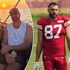 Travis Kelce parties with rival NFL quarterback in new picture from his offseason