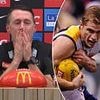Craig McRae breaks down in post-match interview as AFL rocked by shock death of Adam Selwood