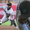 Heartbreaking moment Miami Marlins rookie bursts into tears on the field before leaving game early