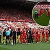 Liverpool give Crystal Palace guard of honour before final Premier League game of the season... before the Eagles returned the favour