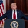 Trump tells business chiefs he needs 'little bit of time' as US economy shrinks