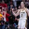 Caitlin Clark's quad strain will be re-evaluated this weekend. She considers herself day-to-day