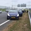 Twee bestuurders vechten tijdens file verkeersruzie uit op de A16 bij Breda