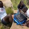 Incredible moment brave NFL star hops into thick mud to rescue stranded driver
