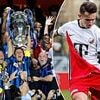 Champions League winner's son follows in his legendary father's footsteps and signs first professional deal - 15 years on from dad's historic Treble win