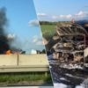 Bestelwagen brandt uit langs E403 in Izegem: “Zal de wagen missen bij onze bouwwerken in de Ardennen”