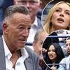 Trump critic Bruce Springsteen and stony faced celebs watch US Open final after POTUS triumphantly greets crowd