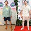 Why men are getting Wimbledon dressing so wrong: From crumpled linen to scruffy trainers, the famous tennis fans serving up faults rather than aces