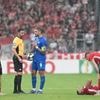 DFB-Pokal: Spiel unterbrochen: Gewitter bremst ten Hag und Leverkusen