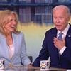 Jill Biden gives Joe 'SECRET SIGNAL' to stop answering dangerous question on The View...as he sports mysterious hand wound