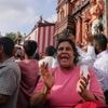 Protests erupt in Sri Lanka's capital over the arrest of ex-president Wickremesinghe