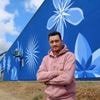 Floraler Blick vom Minsk: Robin Rhode verschönert Potsdams Stadtpanorama