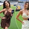 Stunning DAZN Club World Cup host accused of 'unprofessional outfit' - just days after her colleague criticised her 'vulgar, sexy' touchline clothing