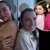 Dua Lipa recreates heartwarming childhood snap with her sister Rina during their sun-soaked getaway